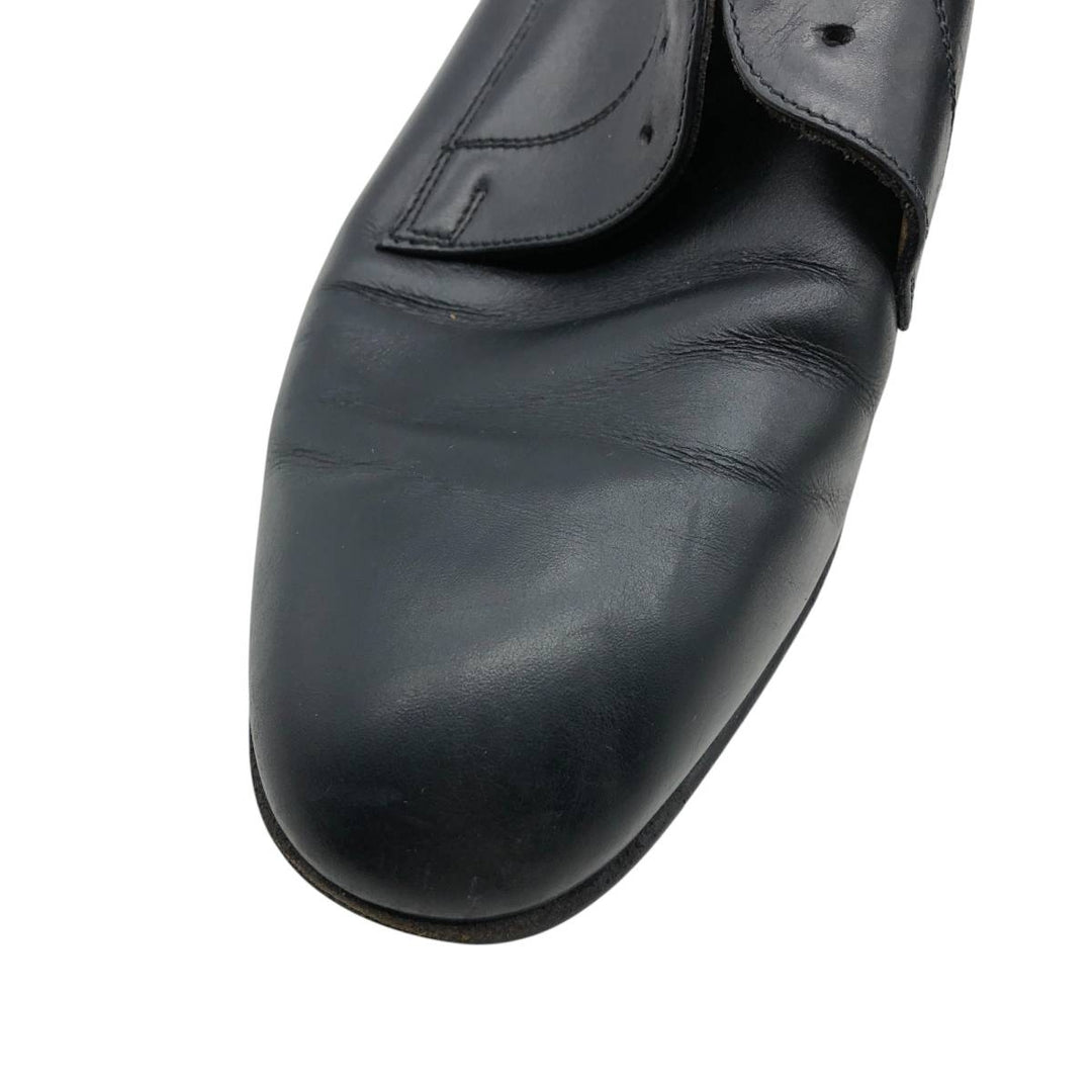 Marbot plain-toe shoes, made in France Men's 26.5cm genuine leather black type Vintage Second Hand