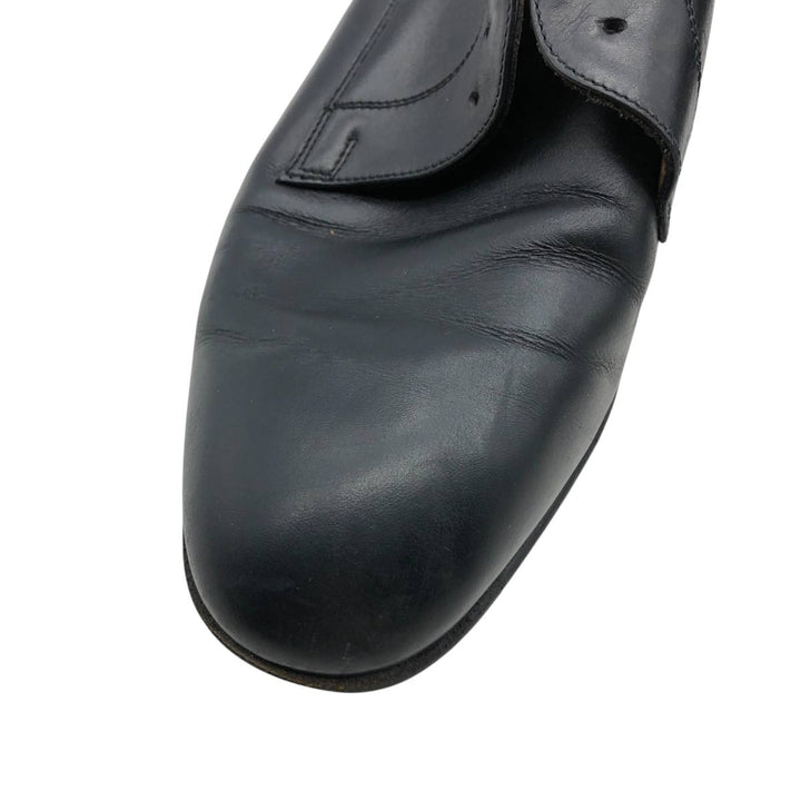 Marbot plain-toe shoes, made in France Men's 26.5cm genuine leather black type Vintage Second Hand