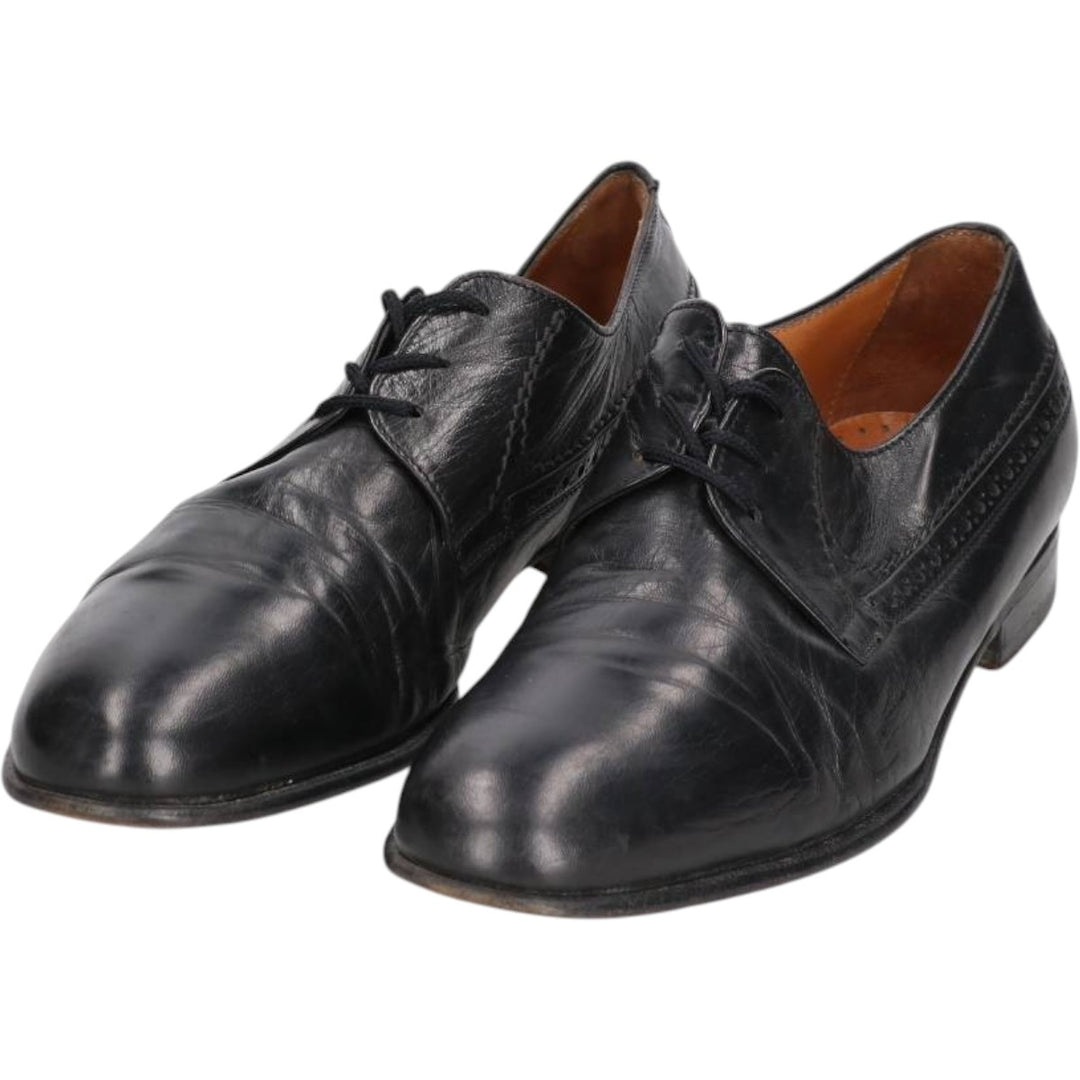 Hobson's plain-toe shoes Men's 26.5cm unclear black type Vintage Second Hand