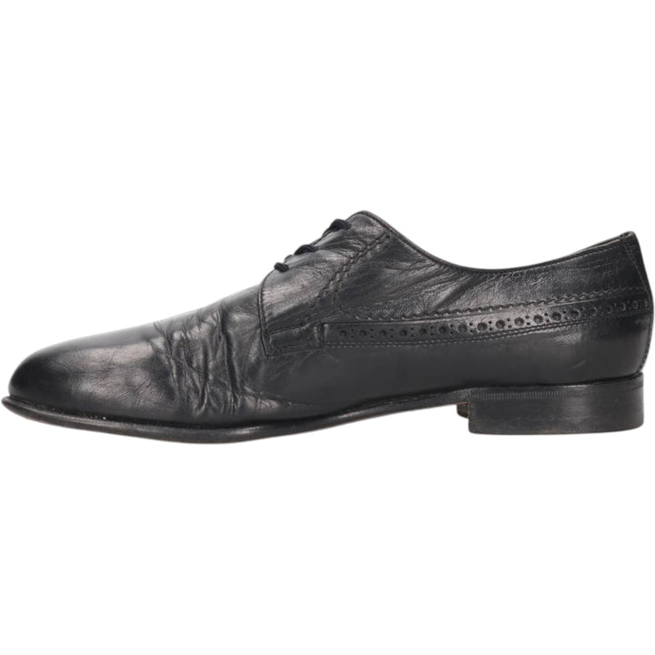 Hobson's plain-toe shoes Men's 26.5cm unclear black type Vintage Second Hand