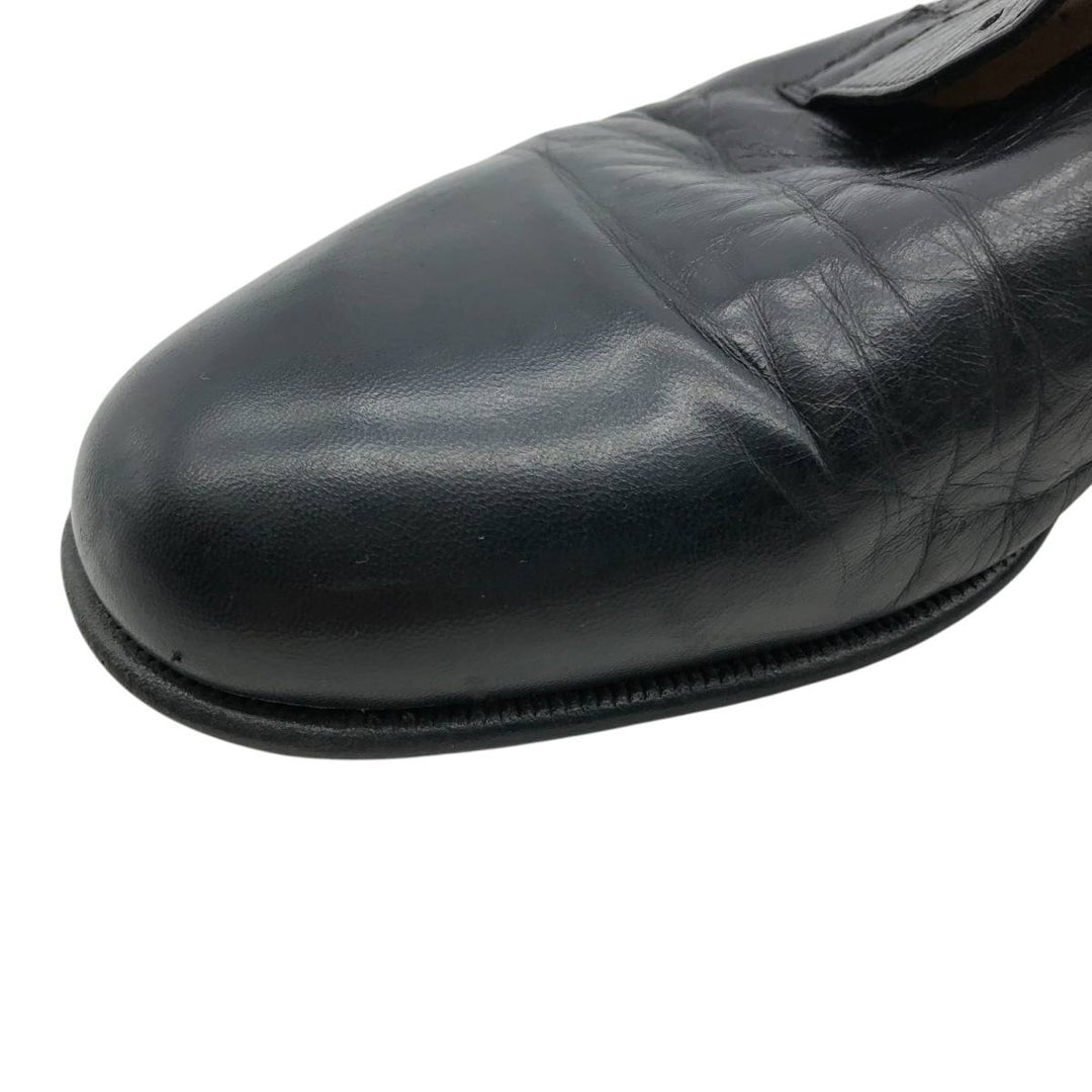 Hobson's plain-toe shoes Men's 26.5cm unclear black type Vintage Second Hand