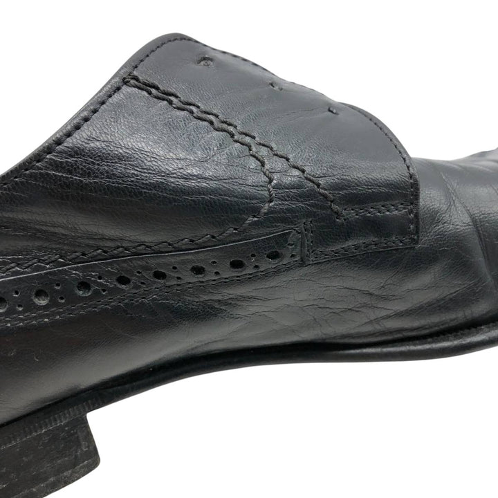 Hobson's plain-toe shoes Men's 26.5cm unclear black type Vintage Second Hand