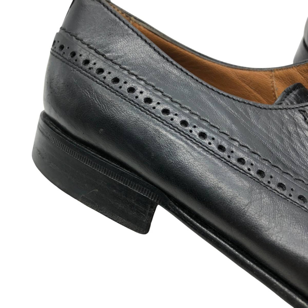 Hobson's plain-toe shoes Men's 26.5cm unclear black type Vintage Second Hand