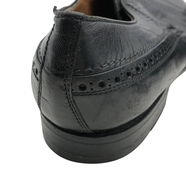Hobson's plain-toe shoes Men's 26.5cm unclear black type Vintage Second Hand