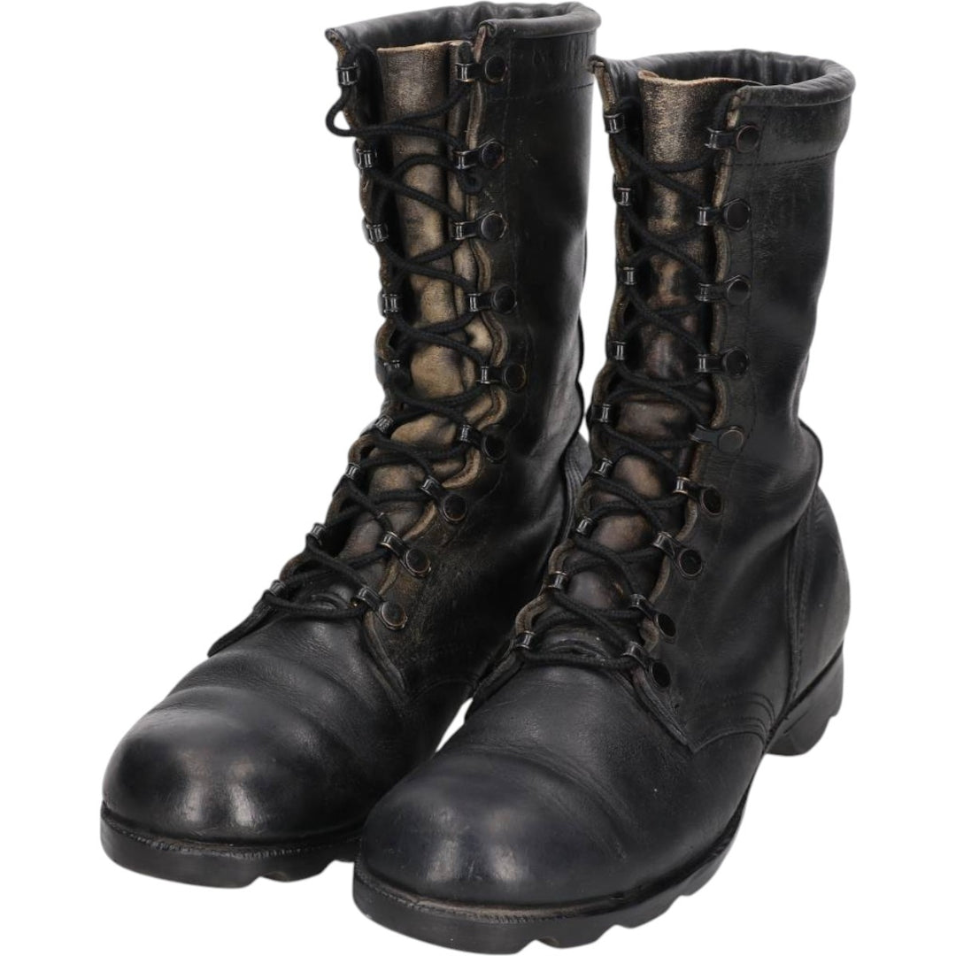 Steel Toe Work Boots 8 1/2R Men's 26.5cm unclear black type Vintage Second Hand