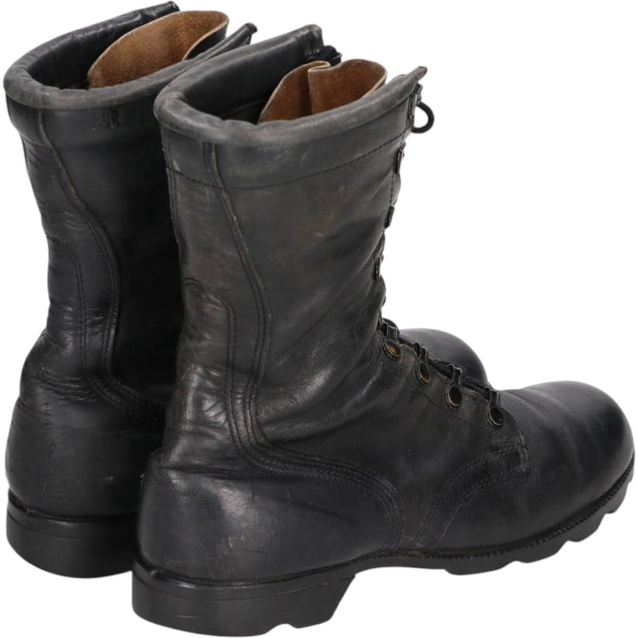 Steel Toe Work Boots 8 1/2R Men's 26.5cm unclear black type Vintage Second Hand