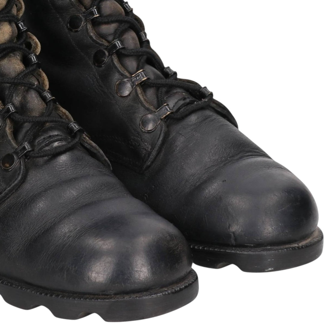 Steel Toe Work Boots 8 1/2R Men's 26.5cm unclear black type Vintage Second Hand