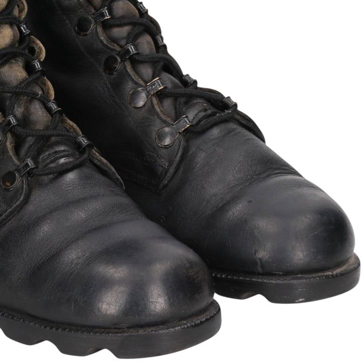 Steel Toe Work Boots 8 1/2R Men's 26.5cm unclear black type Vintage Second Hand