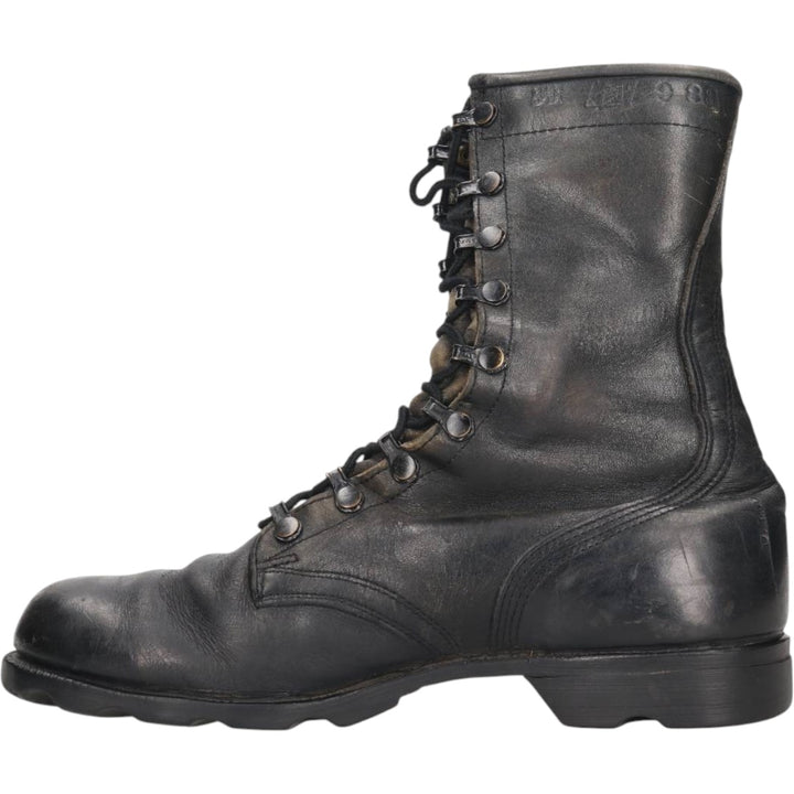 Steel Toe Work Boots 8 1/2R Men's 26.5cm unclear black type Vintage Second Hand