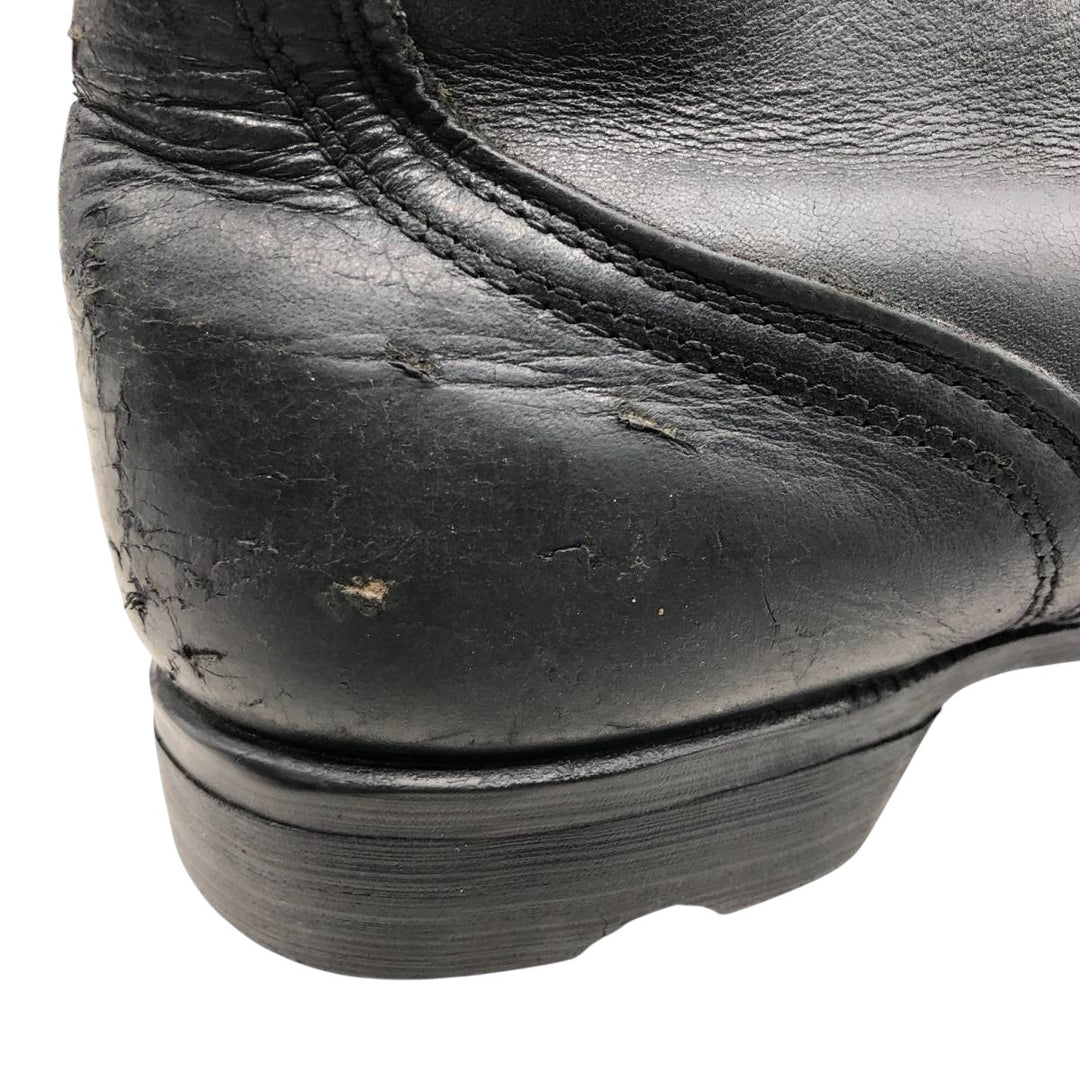 Steel Toe Work Boots 8 1/2R Men's 26.5cm unclear black type Vintage Second Hand
