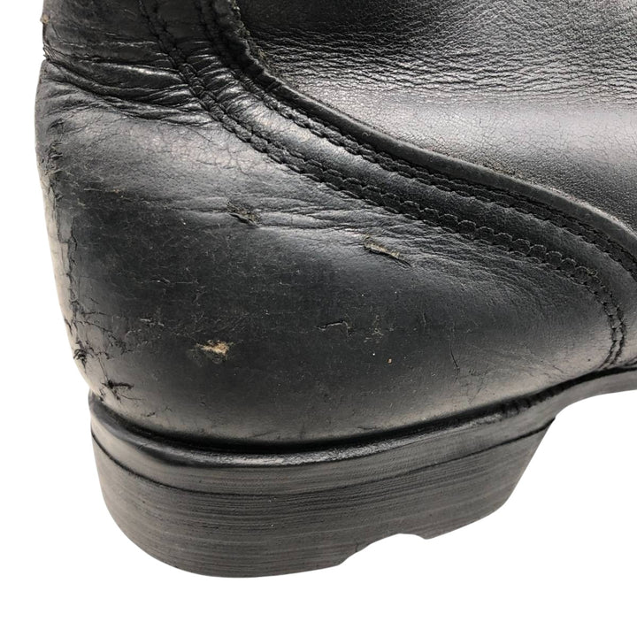 Steel Toe Work Boots 8 1/2R Men's 26.5cm unclear black type Vintage Second Hand