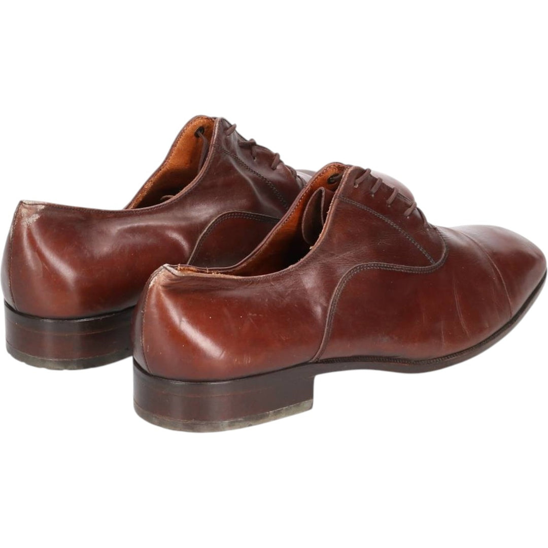 Bally Straight Tip Shoes 8E Men's 26.5cm genuine leather brown type Vintage Second Hand