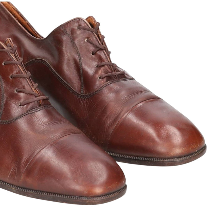 Bally Straight Tip Shoes 8E Men's 26.5cm genuine leather brown type Vintage Second Hand