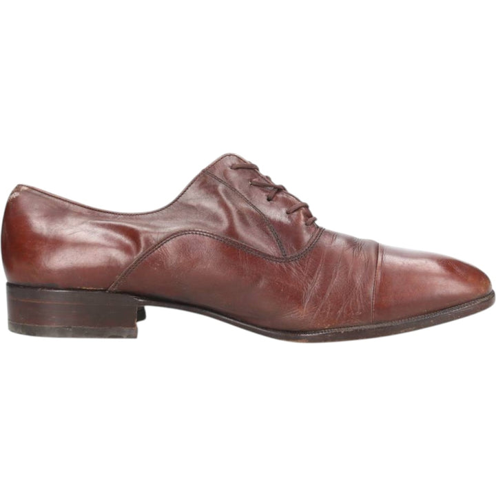 Bally Straight Tip Shoes 8E Men's 26.5cm genuine leather brown type Vintage Second Hand