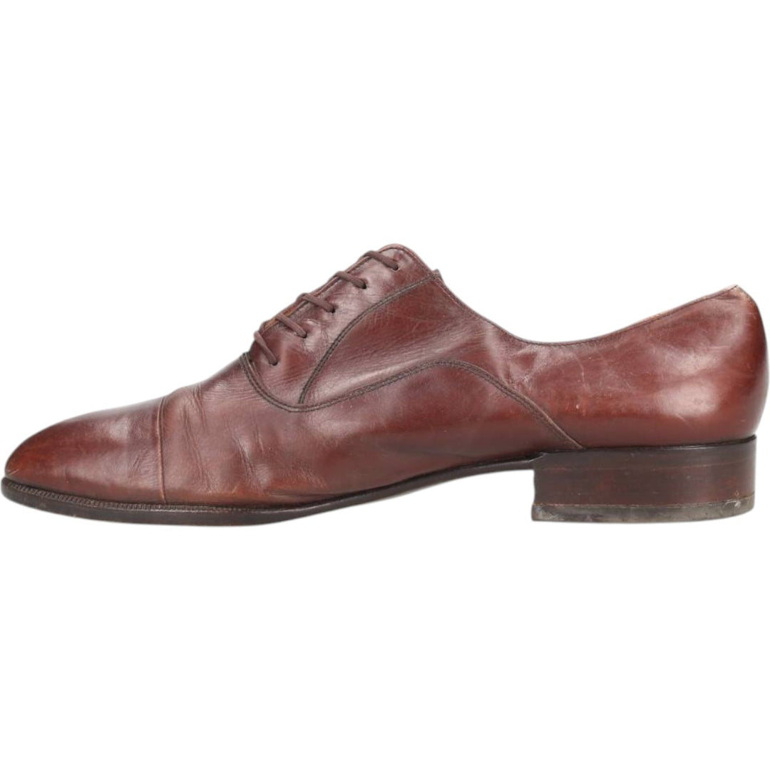 Bally Straight Tip Shoes 8E Men's 26.5cm genuine leather brown type Vintage Second Hand