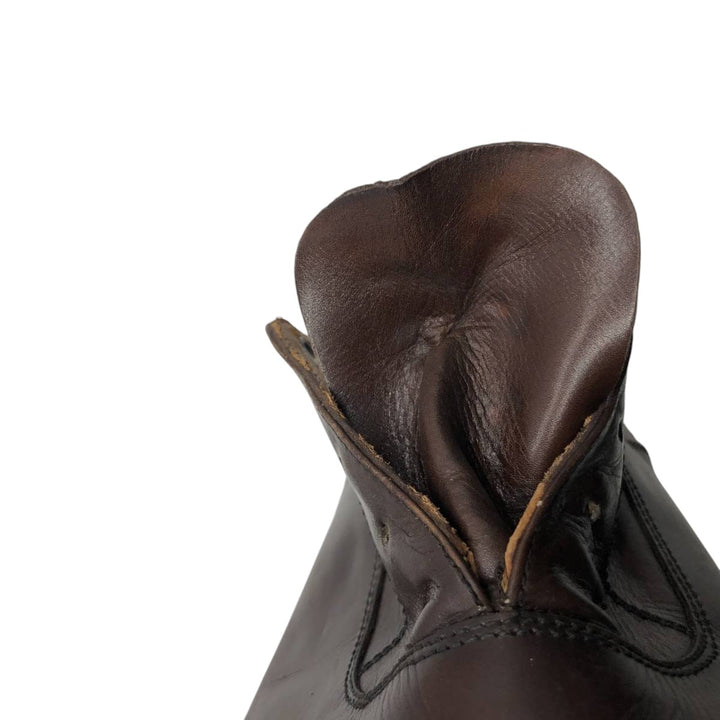 Bally Straight Tip Shoes 8E Men's 26.5cm genuine leather brown type Vintage Second Hand