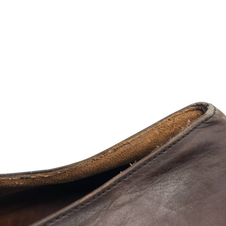 Bally Straight Tip Shoes 8E Men's 26.5cm genuine leather brown type Vintage Second Hand