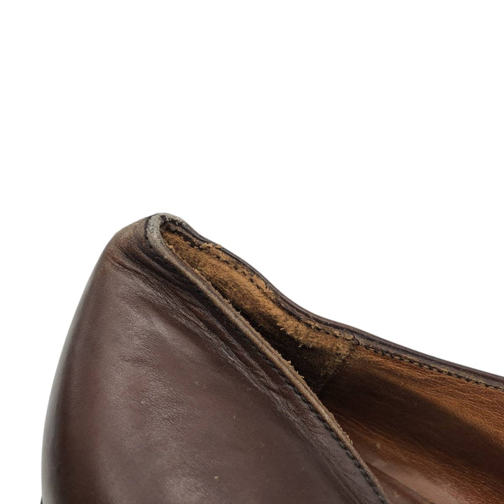 Bally Straight Tip Shoes 8E Men's 26.5cm genuine leather brown type Vintage Second Hand