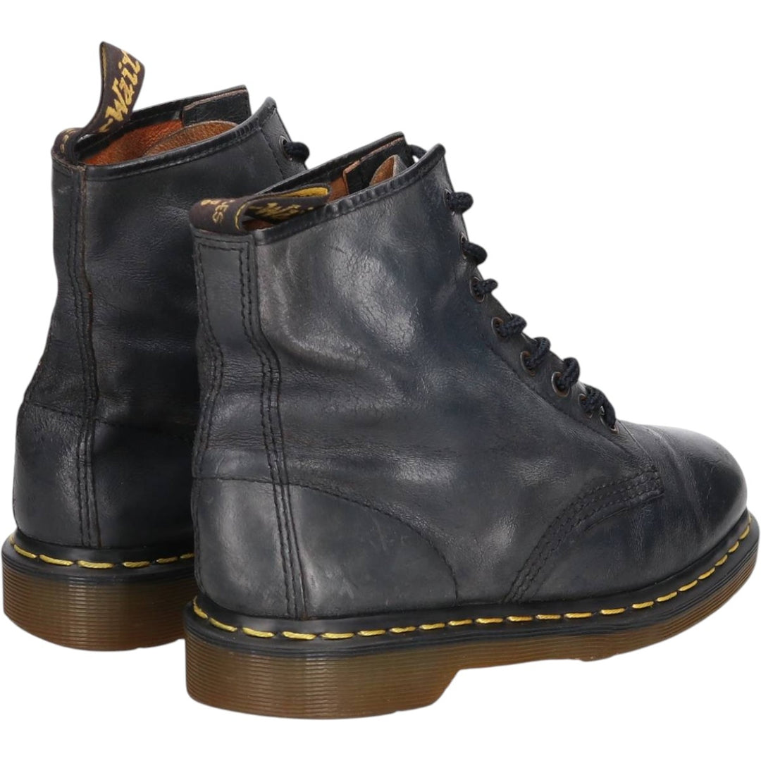 Dr. Martens 1460 8-Eye Boots, Made in England, Size 6 Women's 25.0cm genuine leather navy blue type Vintage Second Hand