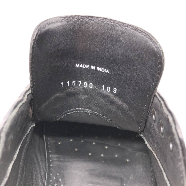 Cole Haan braided straight tip shoes, size 9 1/2D Men's 27.5cm unclear black type Vintage Second Hand