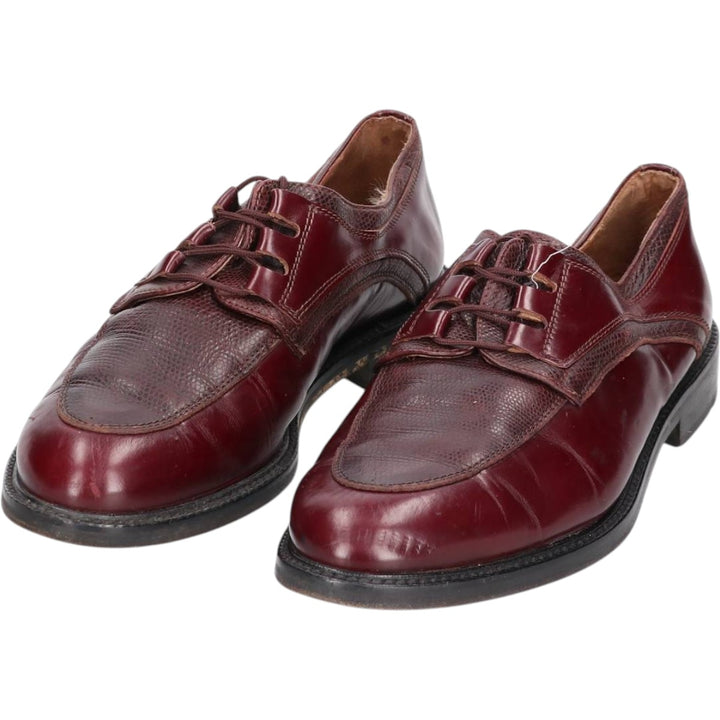Bally U-tip shoes, size 41 1/2 Men's 26.5cm genuine leather burgundy type Vintage Second Hand