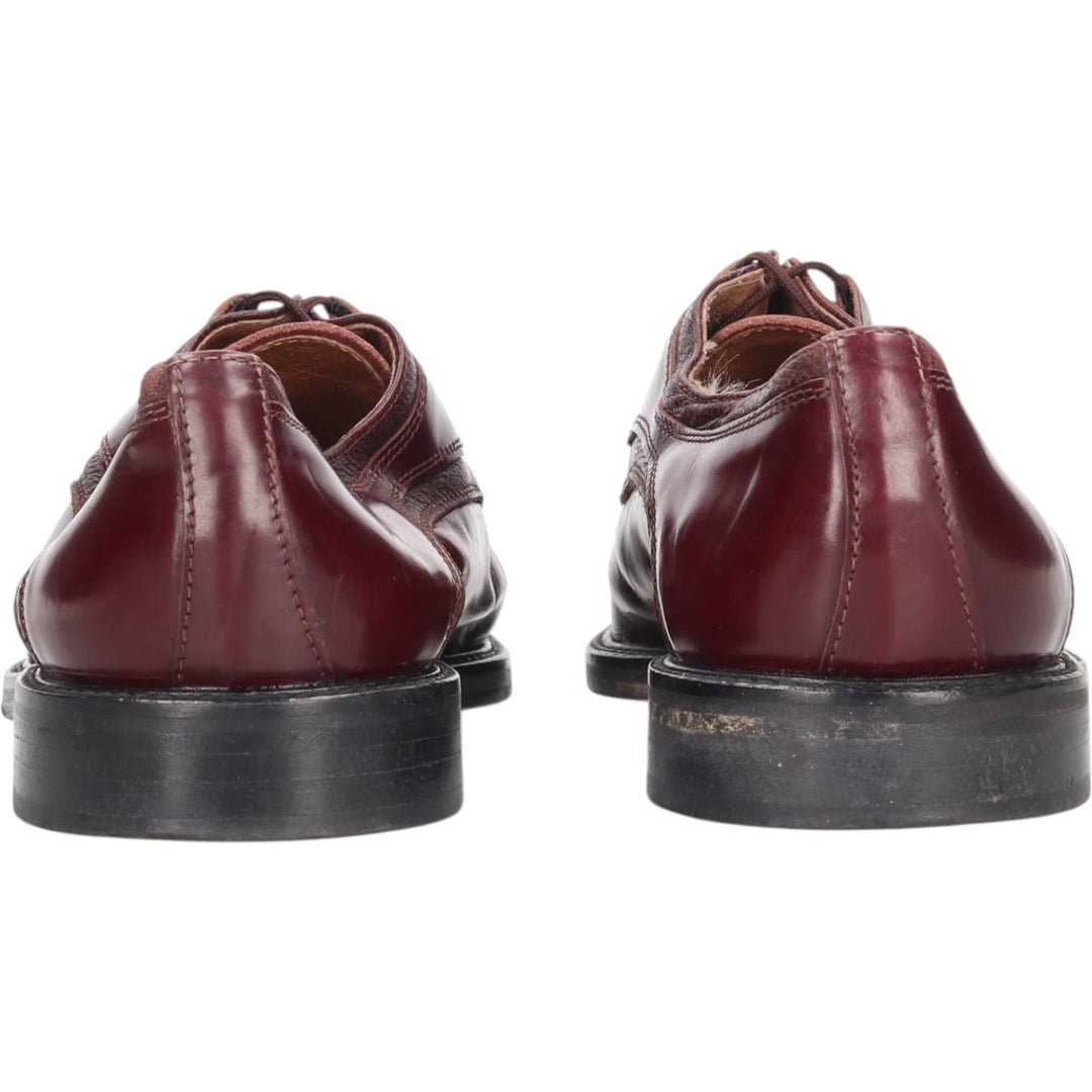 Bally U-tip shoes, size 41 1/2 Men's 26.5cm genuine leather burgundy type Vintage Second Hand