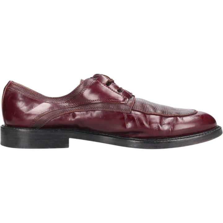 Bally U-tip shoes, size 41 1/2 Men's 26.5cm genuine leather burgundy type Vintage Second Hand