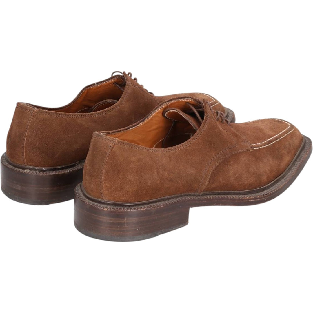 Bruno Magli U-tip shoes, size 41 1/2, made in Italy Men's 27.5cm unclear brown type Vintage Second Hand