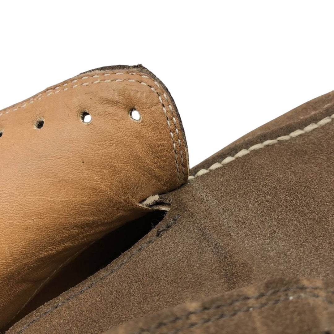 Bruno Magli U-tip shoes, size 41 1/2, made in Italy Men's 27.5cm unclear brown type Vintage Second Hand