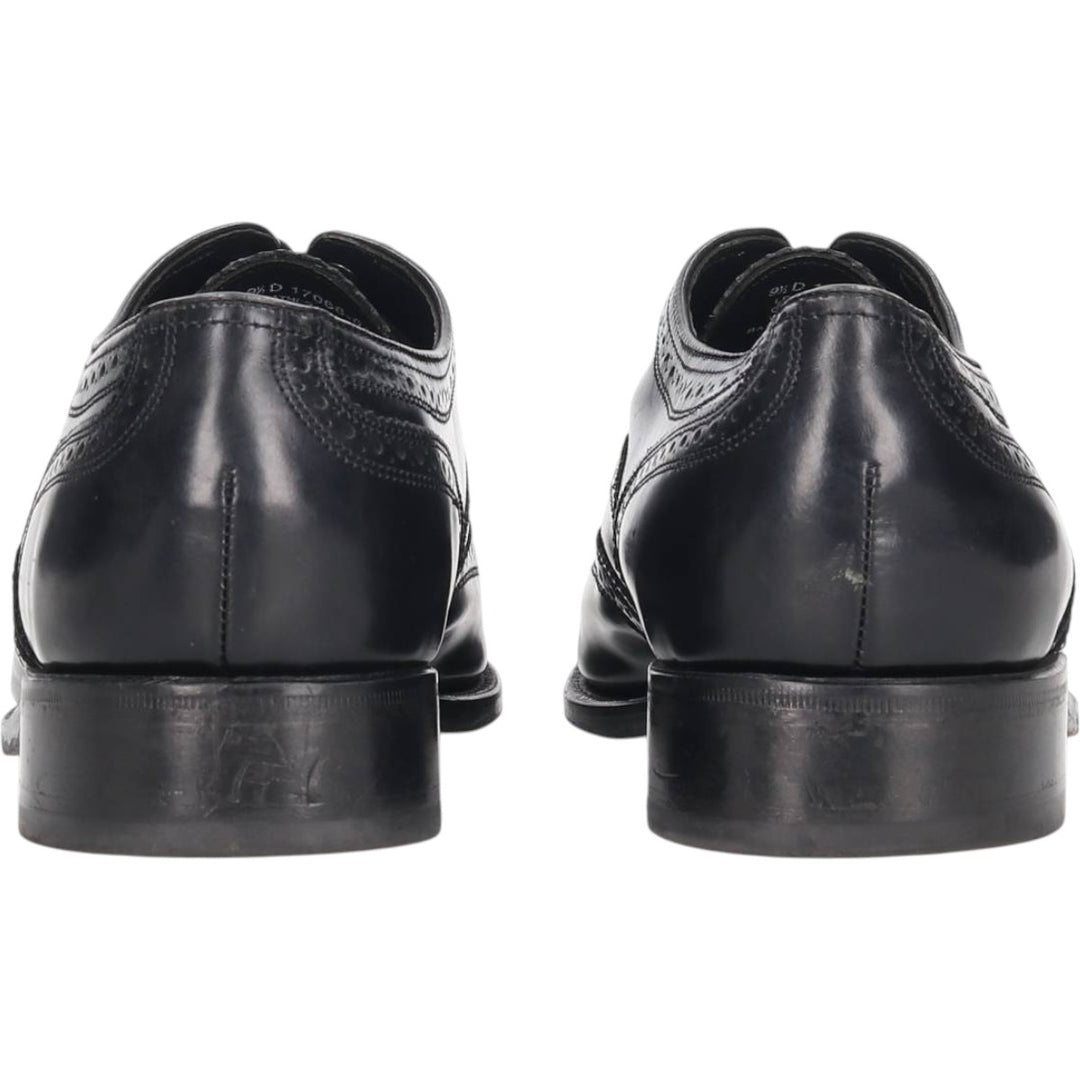 Florsheim Wingtip Shoes 9 1/2D Men's 27.5cm genuine leather black type Vintage Second Hand