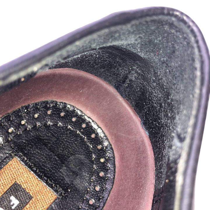 Florsheim Wingtip Shoes 9 1/2D Men's 27.5cm genuine leather black type Vintage Second Hand