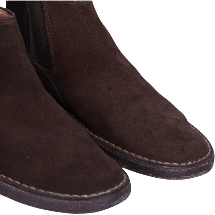 Clarks Suede Side Gore Boots Size 10 Men's 28.0cm suede brown type Vintage Second Hand