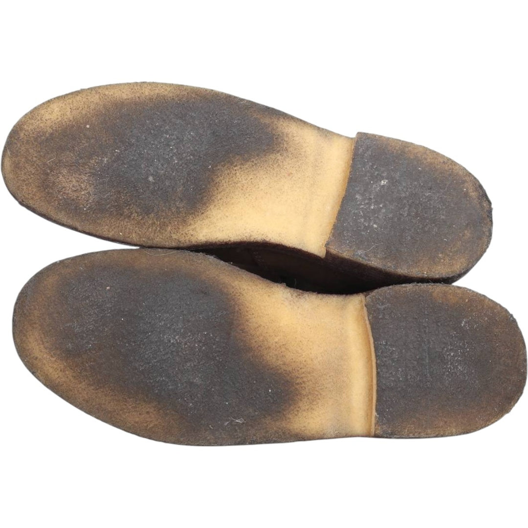 Clarks Suede Side Gore Boots Size 10 Men's 28.0cm suede brown type Vintage Second Hand