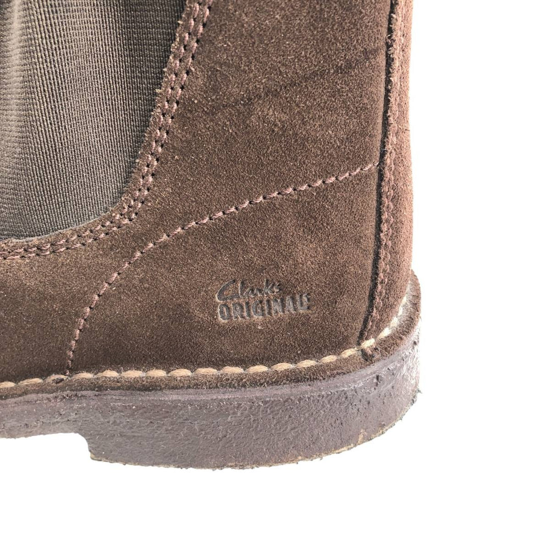 Clarks Suede Side Gore Boots Size 10 Men's 28.0cm suede brown type Vintage Second Hand