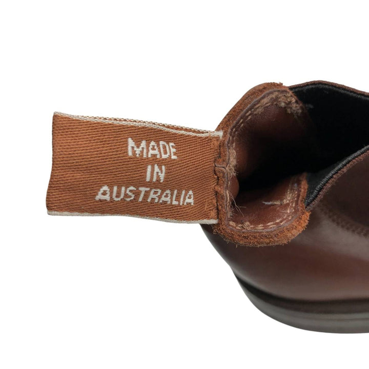 RMWilliams Side Gore Boots, Made in Australia, 7G Men's 25.5cm unclear brown type Vintage Second Hand