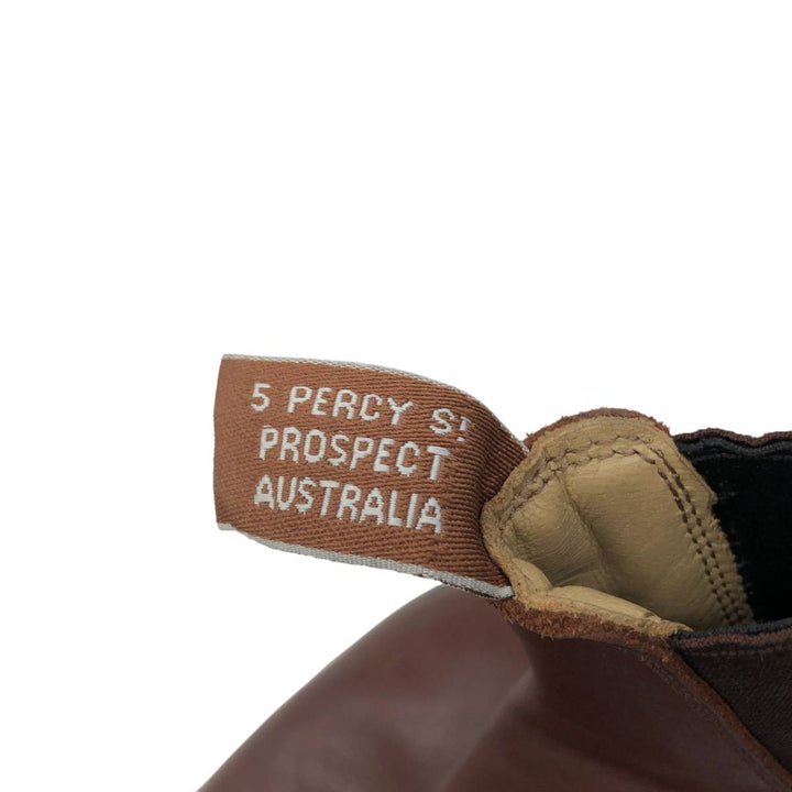 RMWilliams Side Gore Boots, Made in Australia, 7G Men's 25.5cm unclear brown type Vintage Second Hand