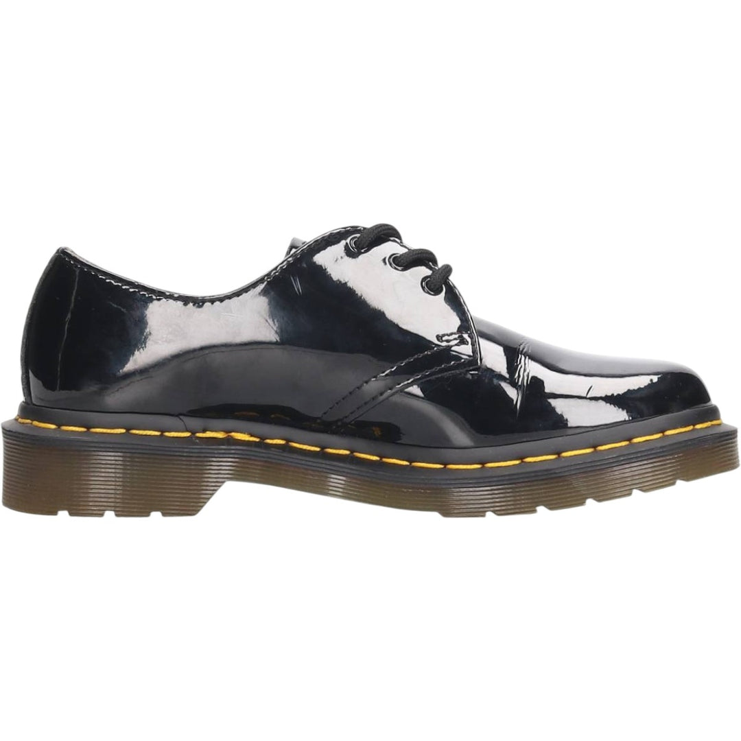 Dr. Martens patent leather 3-eye shoes, UK size 5 Women's 24.0cm enamel black type Vintage Second Hand