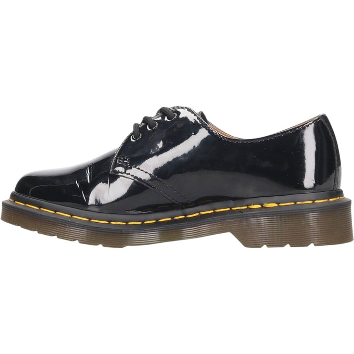 Dr. Martens patent leather 3-eye shoes, UK size 5 Women's 24.0cm enamel black type Vintage Second Hand