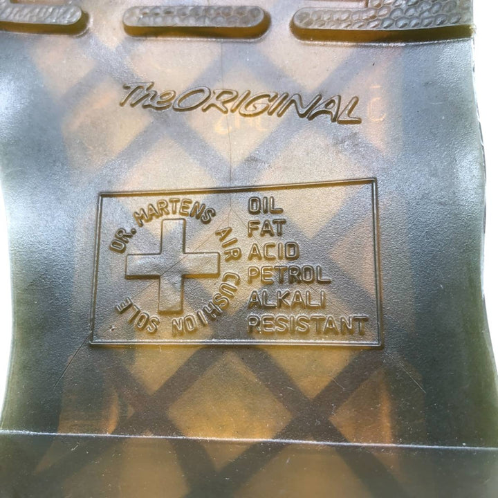 Dr. Martens patent leather 3-eye shoes, UK size 5 Women's 24.0cm enamel black type Vintage Second Hand