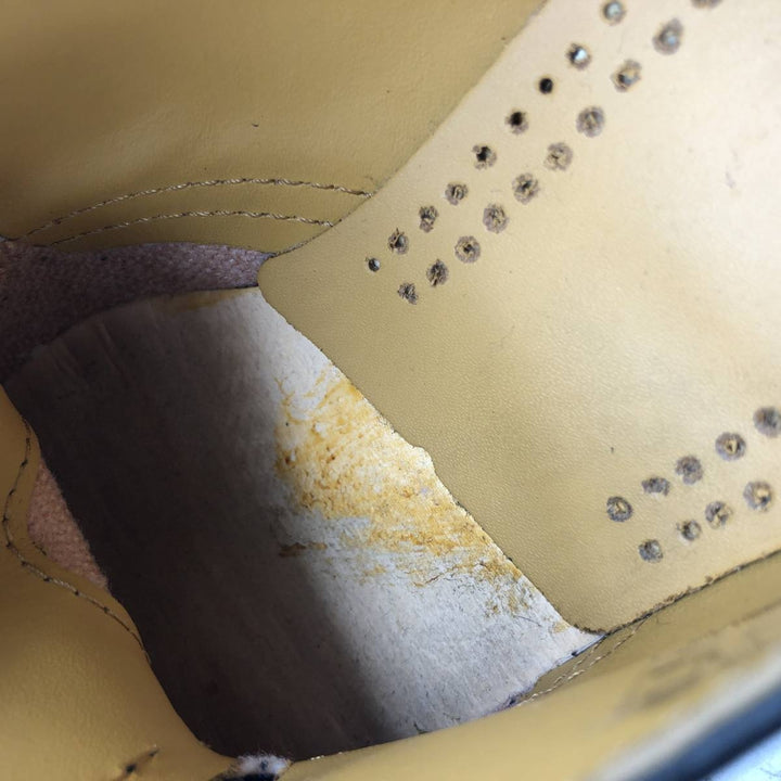 Dr. Martens patent leather 3-eye shoes, UK size 5 Women's 24.0cm enamel black type Vintage Second Hand