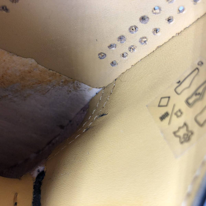 Dr. Martens patent leather 3-eye shoes, UK size 5 Women's 24.0cm enamel black type Vintage Second Hand