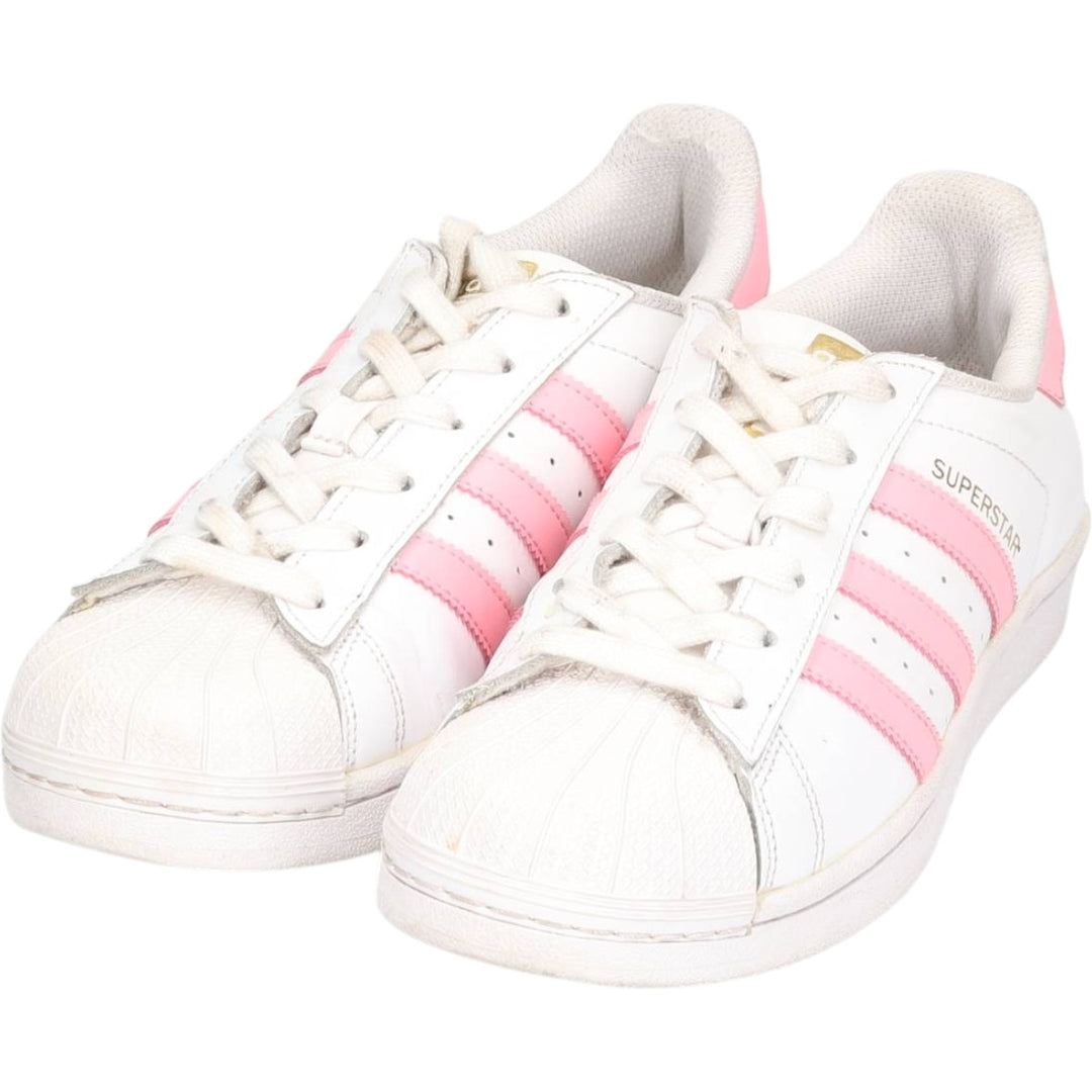 Adidas SUPERSTAR sneakers US 7 1/2 Women's 24.5cm unclear white type Vintage Second Hand
