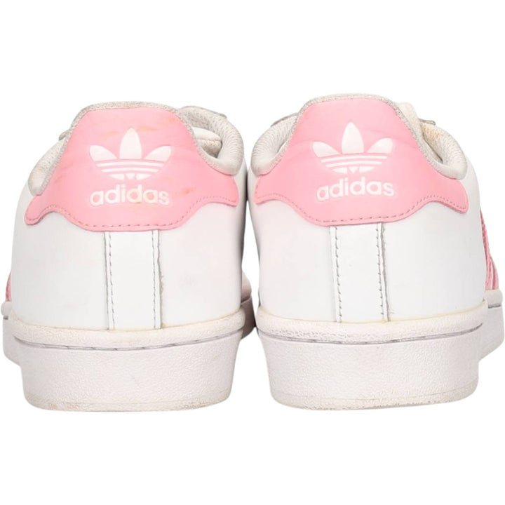 Adidas SUPERSTAR sneakers US 7 1/2 Women's 24.5cm unclear white type Vintage Second Hand