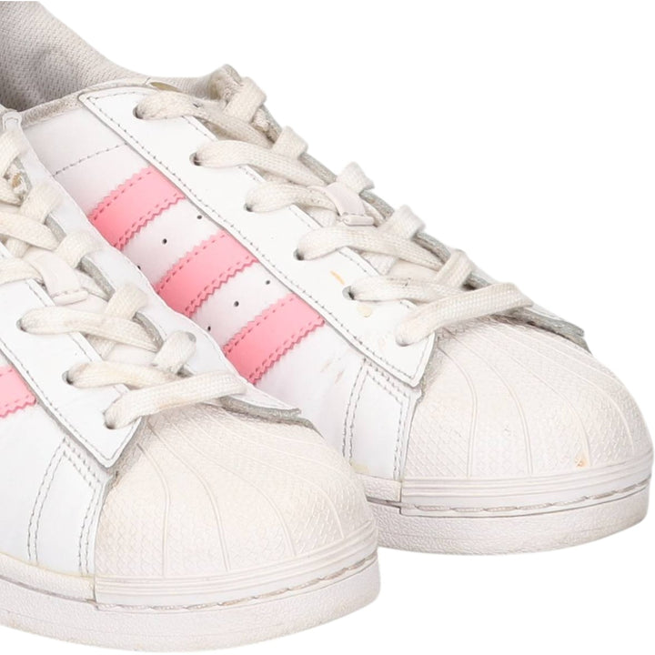 Adidas SUPERSTAR sneakers US 7 1/2 Women's 24.5cm unclear white type Vintage Second Hand