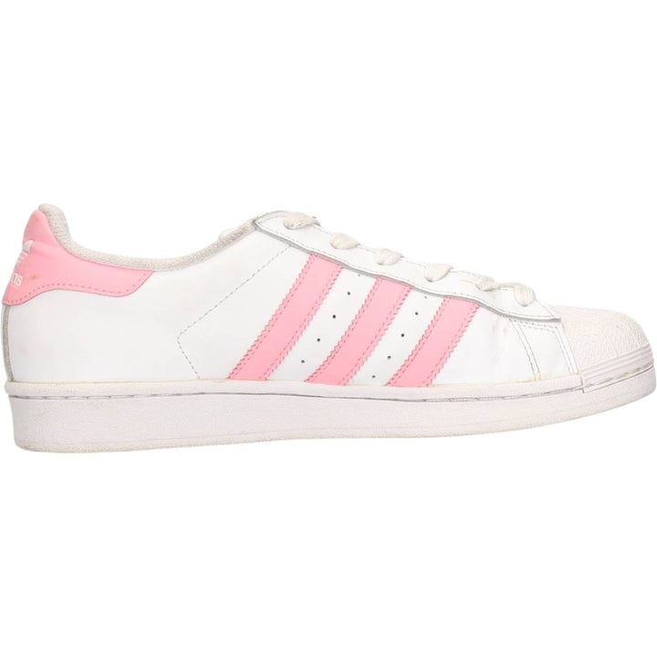 Adidas SUPERSTAR sneakers US 7 1/2 Women's 24.5cm unclear white type Vintage Second Hand