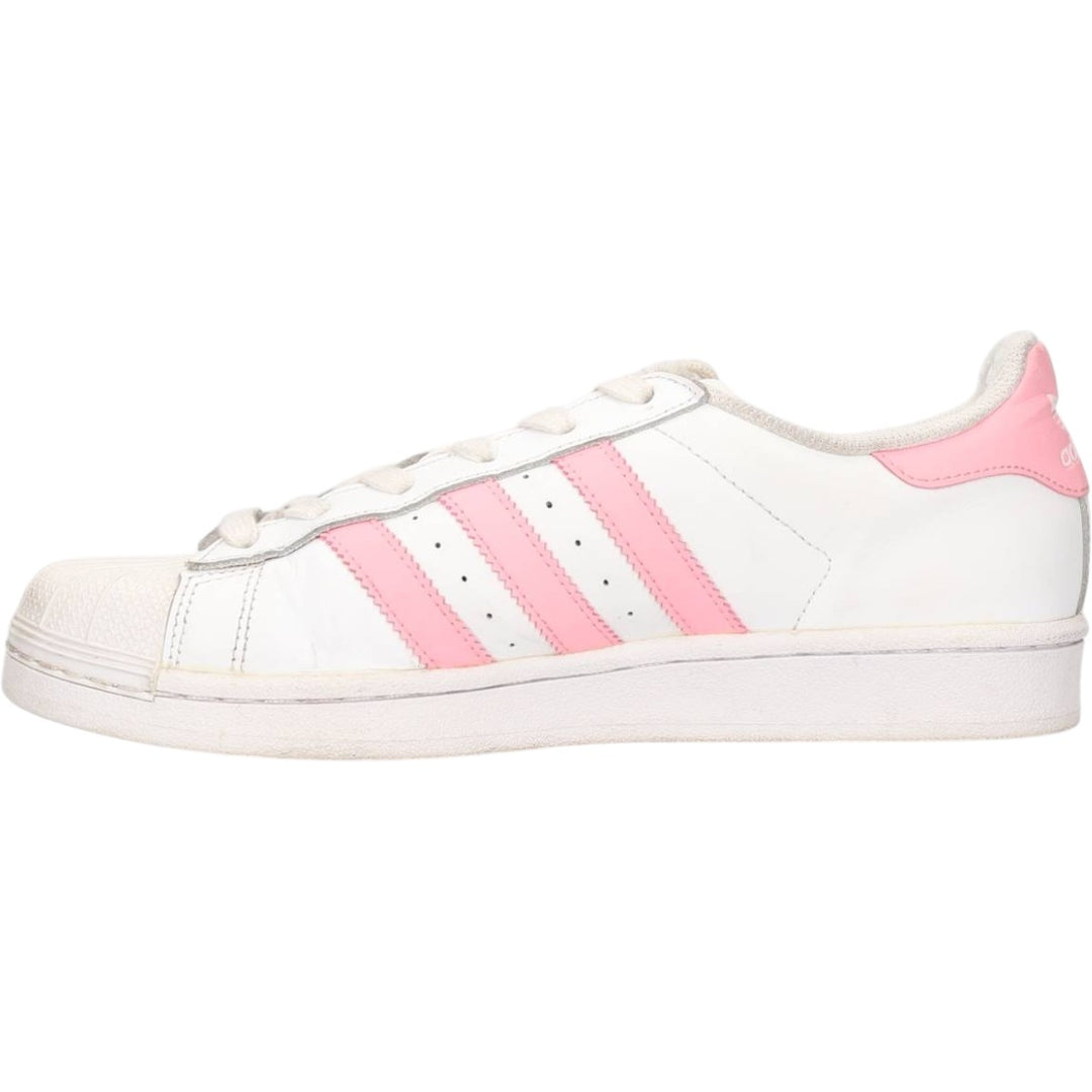 Adidas SUPERSTAR sneakers US 7 1/2 Women's 24.5cm unclear white type Vintage Second Hand