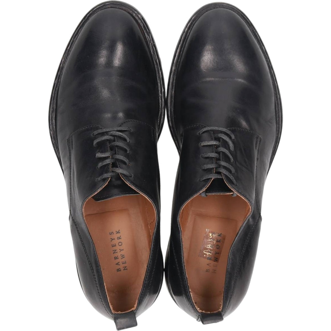 BARNEYS NEWYORK Plain Toe Shoes Made in Italy Men's 27.5cm unclear black type Vintage Second Hand