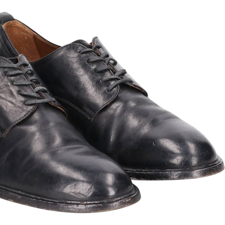 BARNEYS NEWYORK Plain Toe Shoes Made in Italy Men's 27.5cm unclear black type Vintage Second Hand