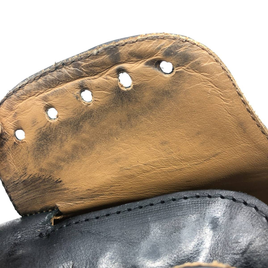 BARNEYS NEWYORK Plain Toe Shoes Made in Italy Men's 27.5cm unclear black type Vintage Second Hand