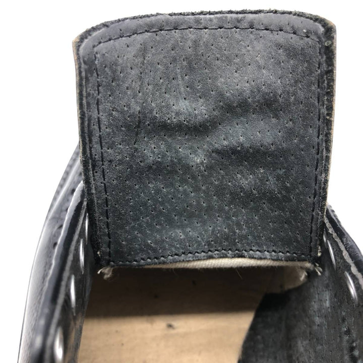 Stafford Full Brogue Wingtip Shoes Made in USA Men's 26.0cm genuine leather black type Vintage Second Hand
